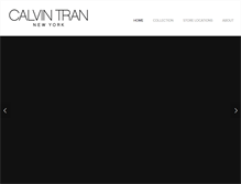 Tablet Screenshot of calvintran.com